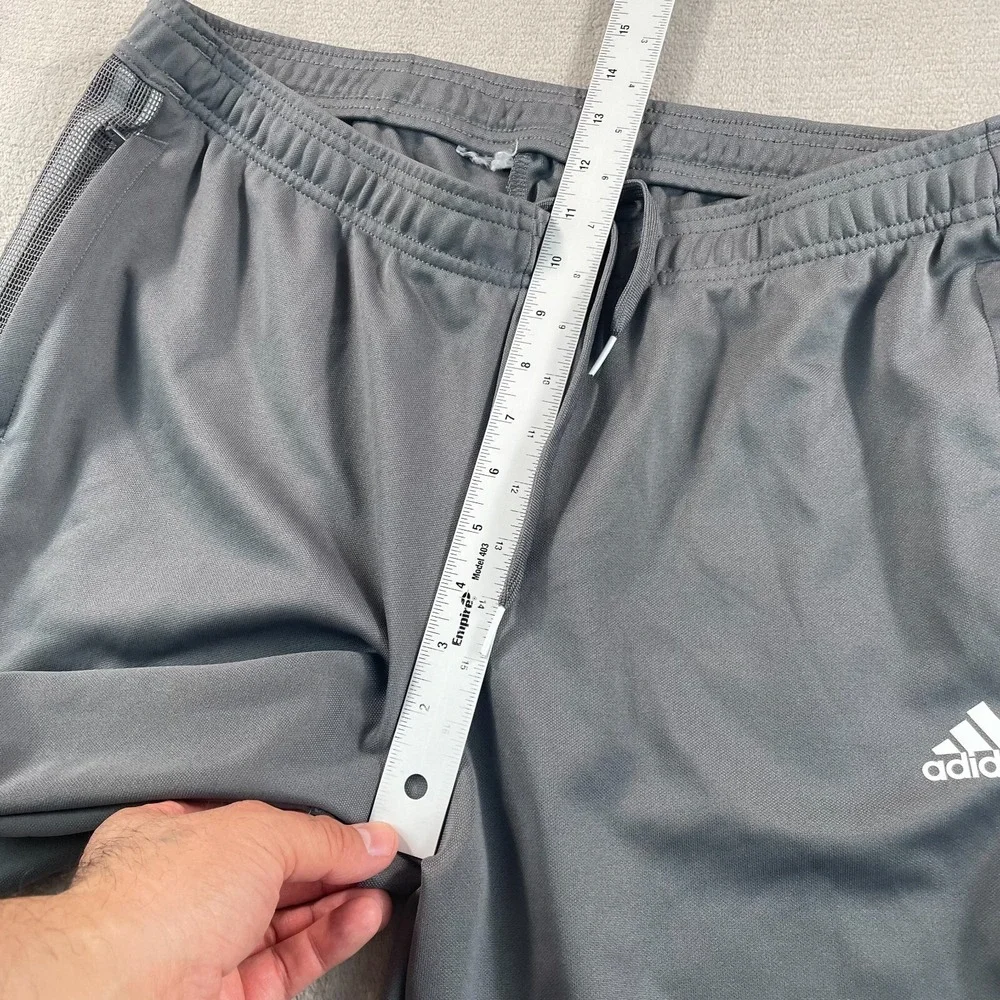 Adidas Aeroready Training Pants Men XL Grey Tapered Athletic‎ Fit Gym NWOT